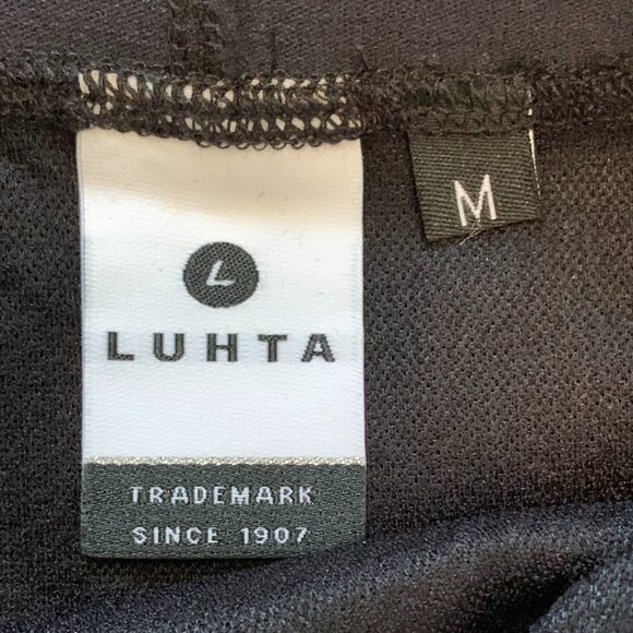 Luhta Esse Womens Skirt Black Sz Medium Active Wear System Pull On Comfort NWT - Picture 4 of 9